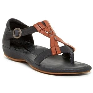 Keen City of Palms Posted Leather Sandals
